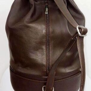 Brown Leather Men's Bag